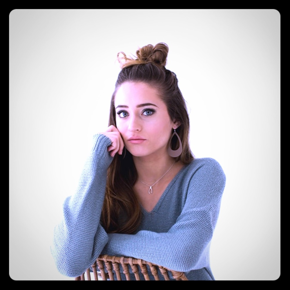 Stone cut out Nickel and Suede earrings